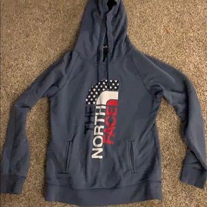 North Face sweatshirt
